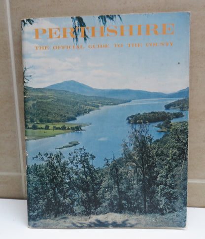Perthshire, The Official Guide to the County, 1970 book image 2