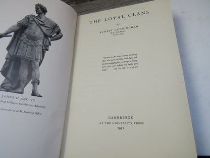 The Loyal Clans By Audrey Cunningham 1932 book image 4