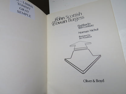 Scottish Burgess, John Cowan, Flashbacks 16th Century, Norman Nichol, 1973 book image 3