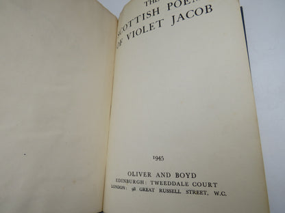 The Scottish Poems of Violet Jacob 1945