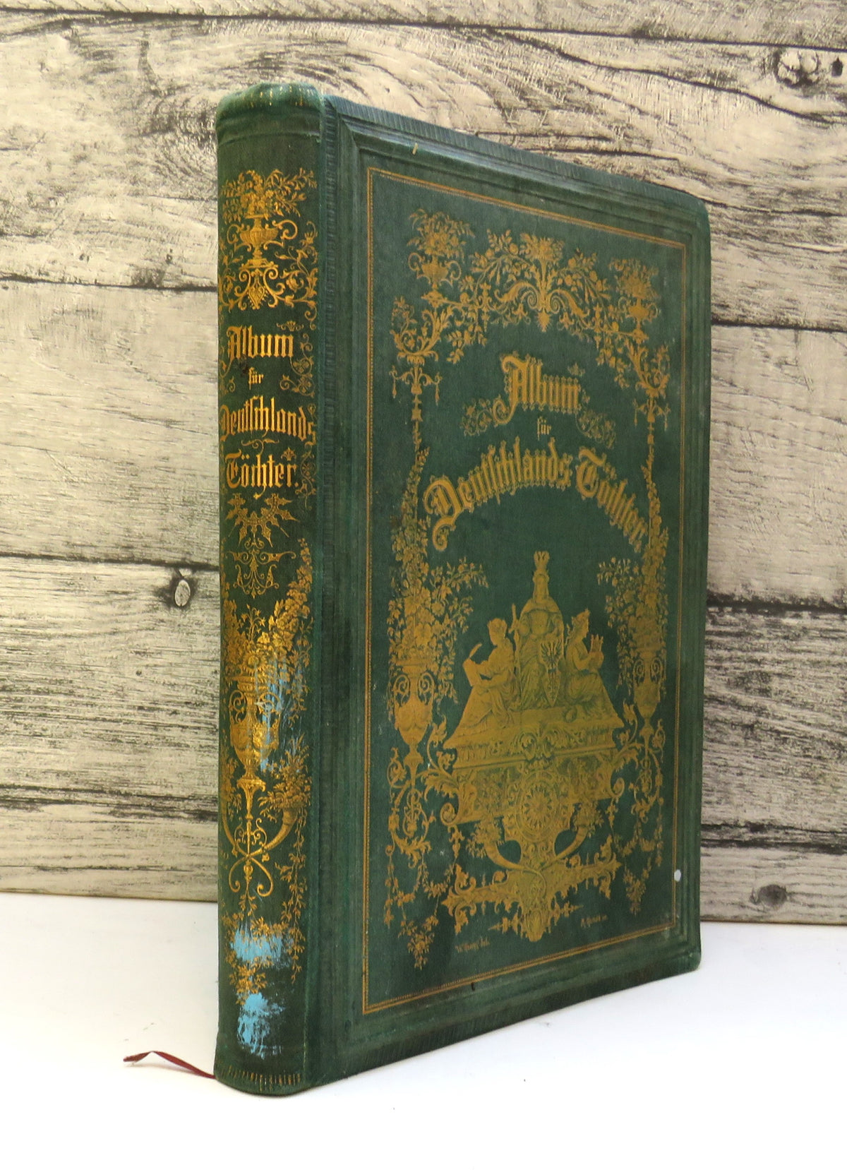 Album Fur Deutschlands Tochter 1872 Antique German Book