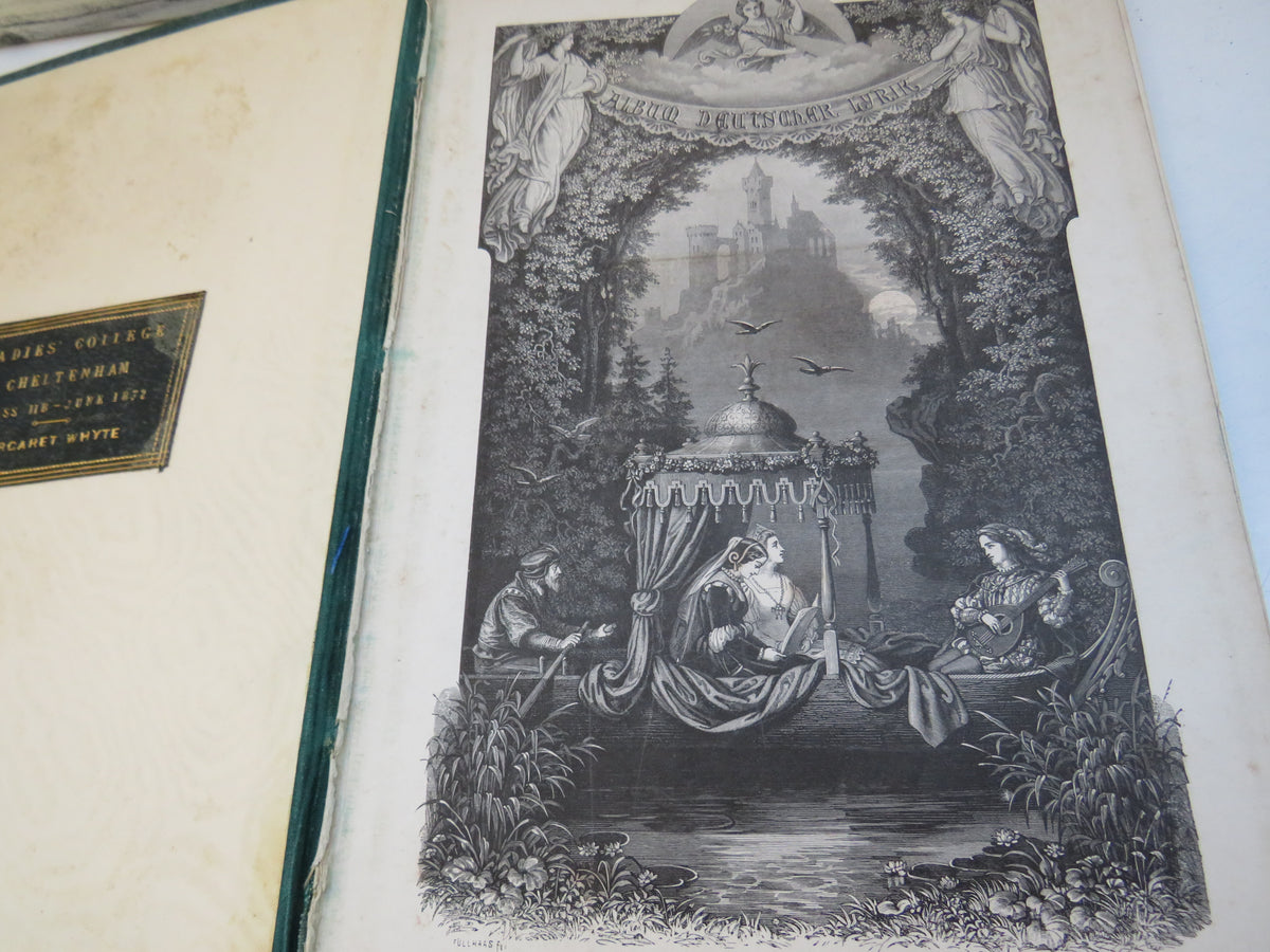 Album Fur Deutschlands Tochter 1872 Antique German Book