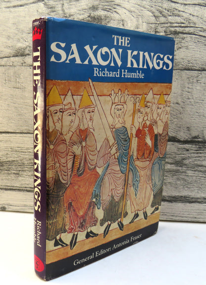 The Saxon Kings By Richard Humble Introduction By Antonia Fraser 1980 book front cover
