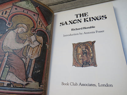 The Saxon Kings By Richard Humble Introduction By Antonia Fraser 1980 book image 4