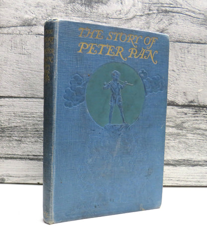 The Story of Peter Pan, Retold from The Fairy Play by Sir J.M.Barrie, Illustrated by Alice B. Woodwa book front cover