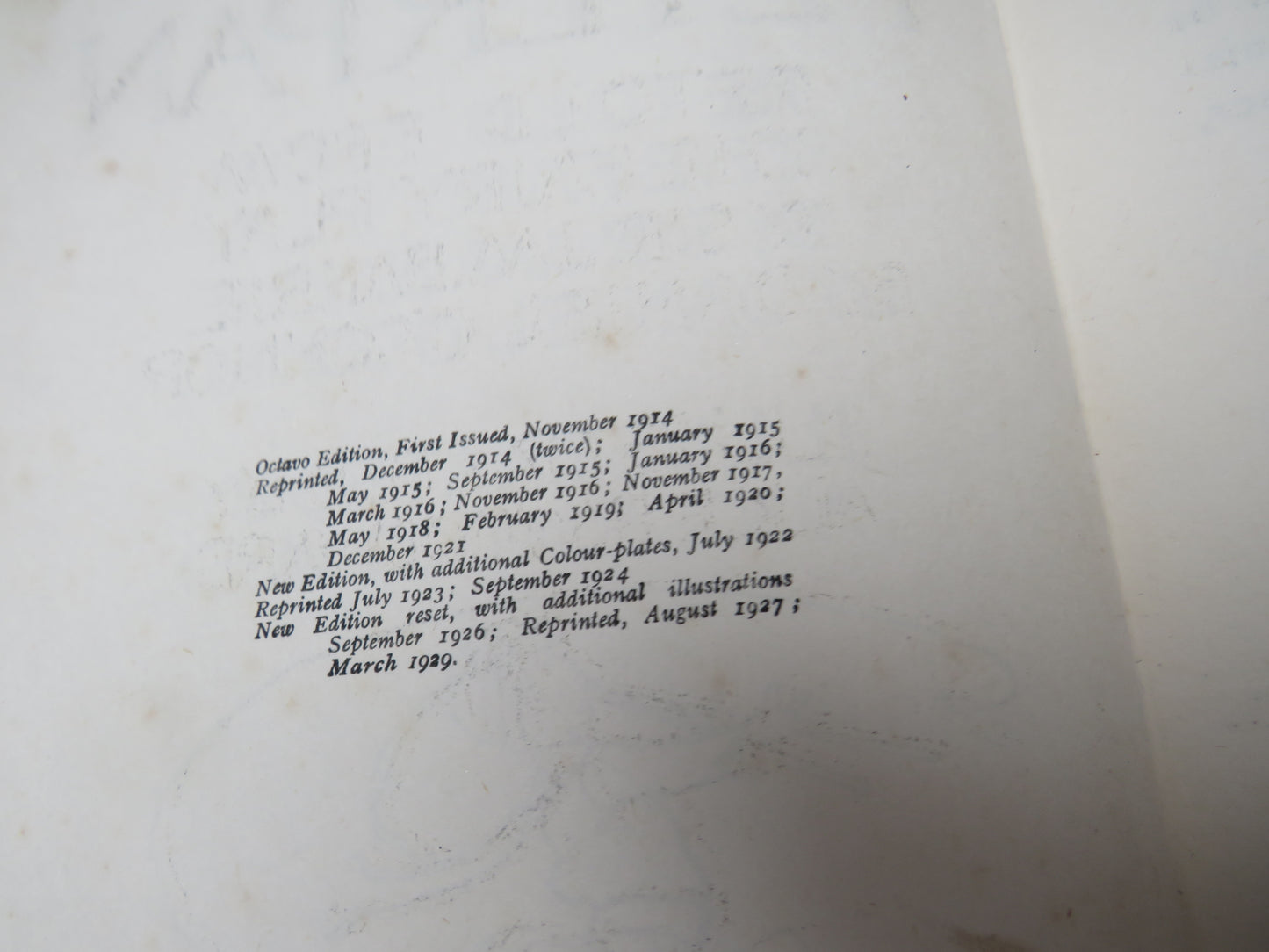 The Story of Peter Pan, Retold from The Fairy Play by Sir J.M.Barrie, Illustrated by Alice B. Woodward, 1929