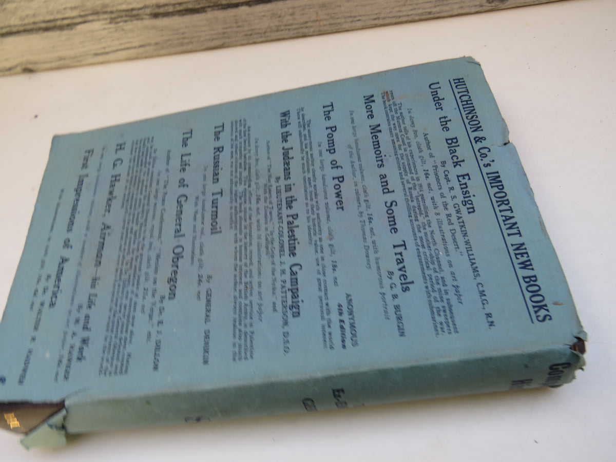 Comparative History 1878-1914 By The Ex-Emperor of Germany Translated By F. Appleby Holt 1921