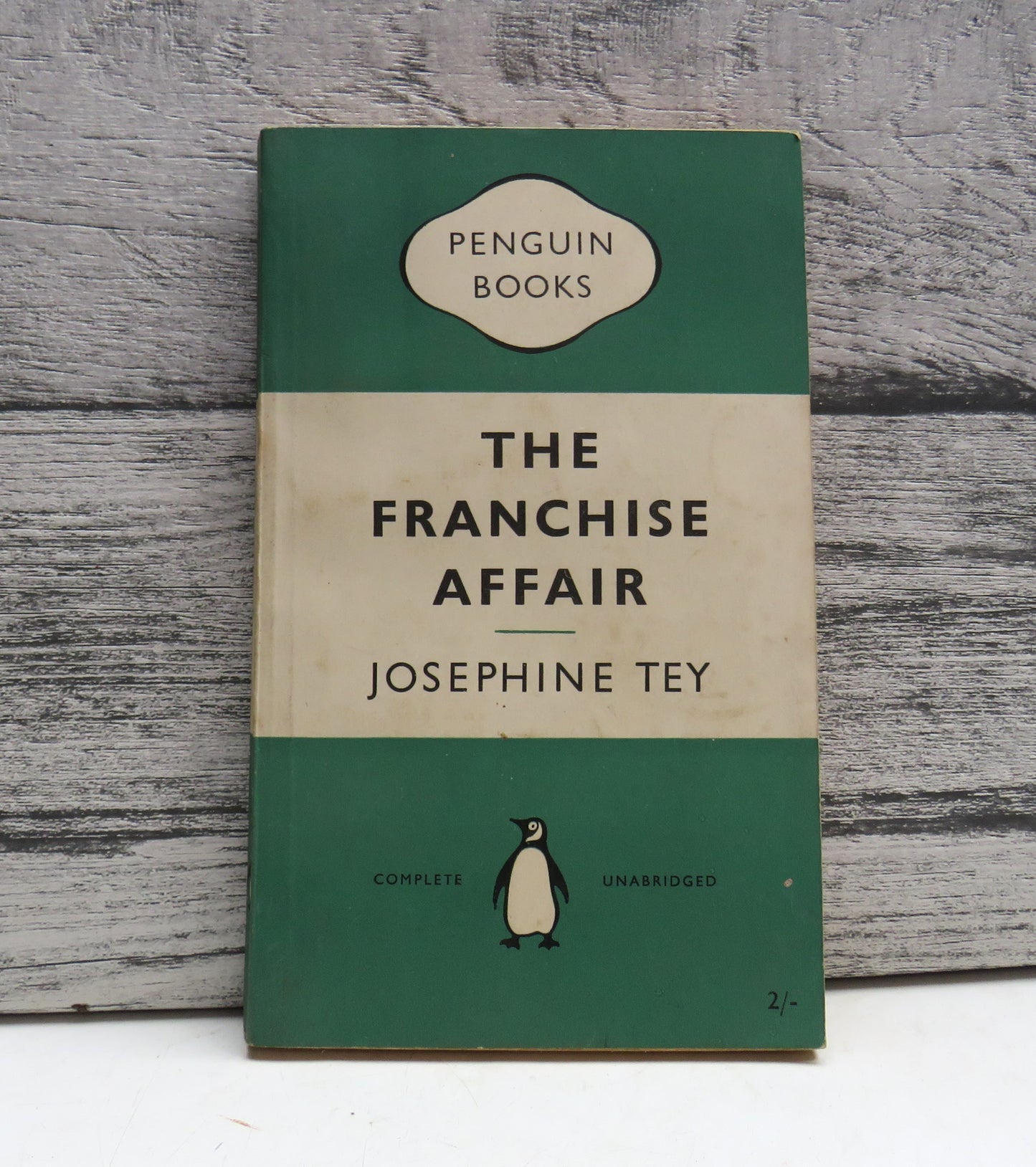 The Franchise Affair by Josephine Tey, 1954, Vintage Penguin Book