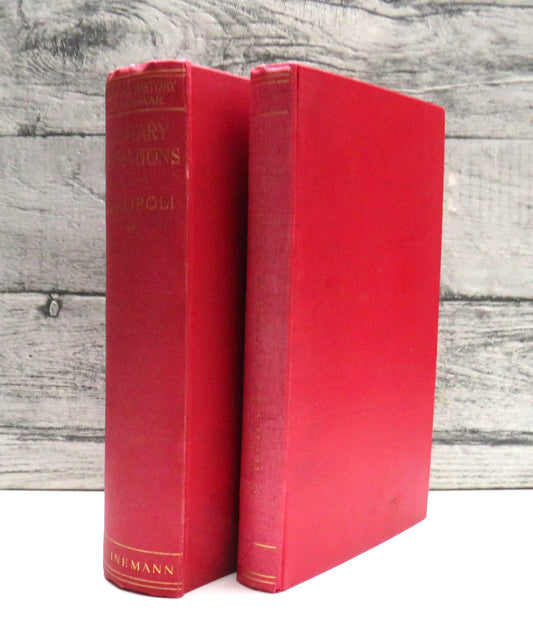 History of the Great War Military Operations Gallipoli Volume I With Maps 1929