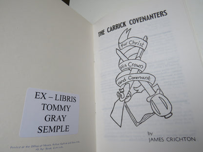 The Carrick Covenanters by James Crichton book image 3