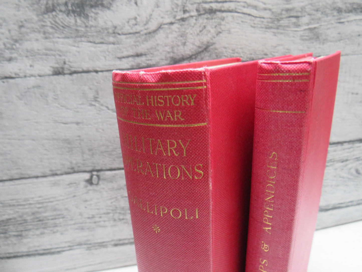 History of the Great War Military Operations Gallipoli Volume I With Maps 1929