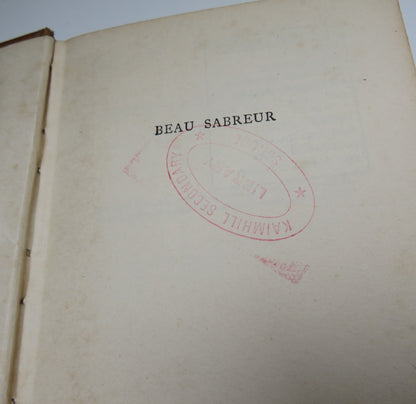 Beau Sabreur By Percival Christopher Wren, 1928 book image 3
