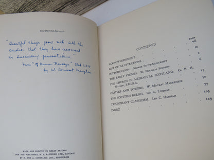 The Stones of Scotland Edited By George Scott-Moncrieff 1938