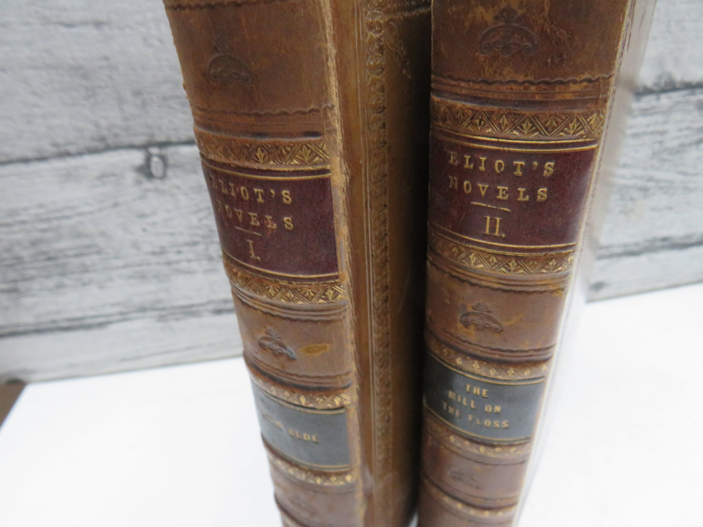 Novels of George Eliot Volume I & II Adam Bede & Mill On The Floss