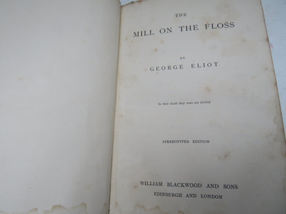 Novels of George Eliot Volume I & II Adam Bede & Mill On The Floss
