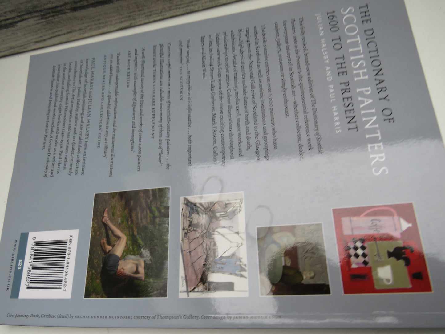 The Dictionary of Scottish Painters 1600 to the Present By Julian Halsby and Paul Harris 2010