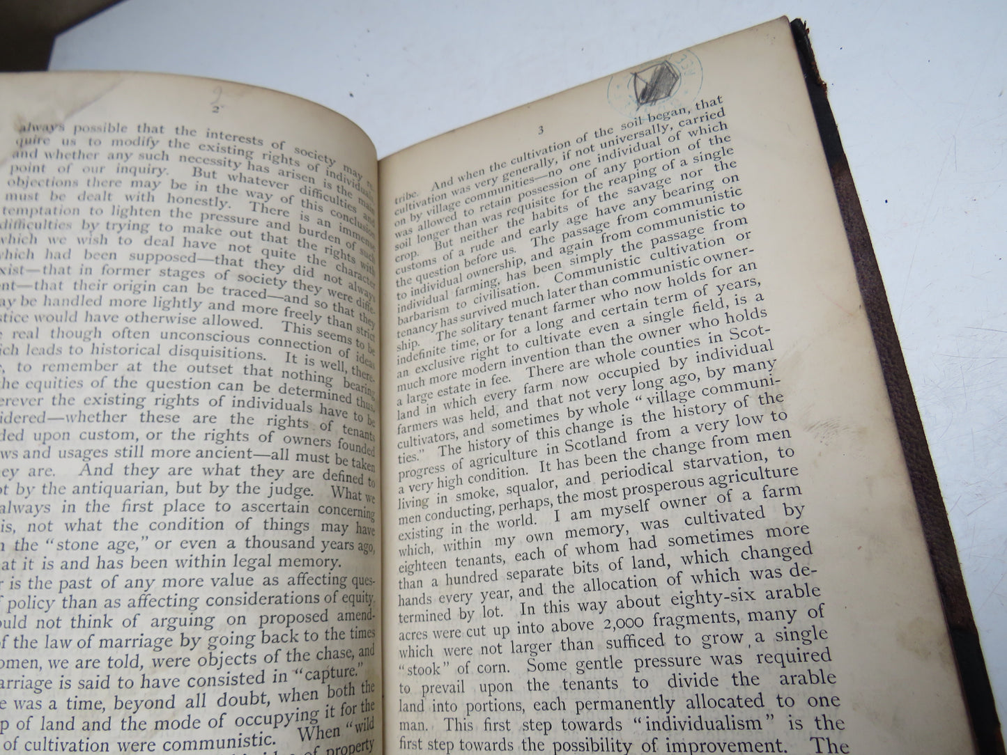 Essay On The Commercial Principles Applicable To Contracts For The Hire of Land By The Duke of Argyll 1877