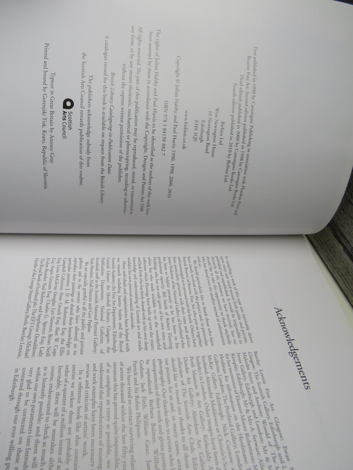 The Dictionary of Scottish Painters 1600 to the Present By Julian Halsby and Paul Harris 2010