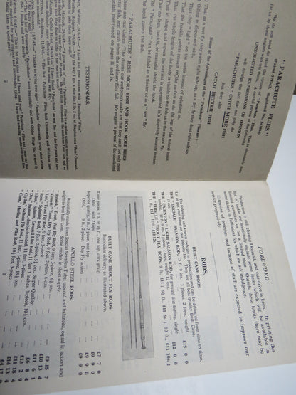 Alex Martin Fishing Rod & Tackle Makers Aberdeen, Glasgow, Edinburgh, Stirling 1947 Catalogue book image 3