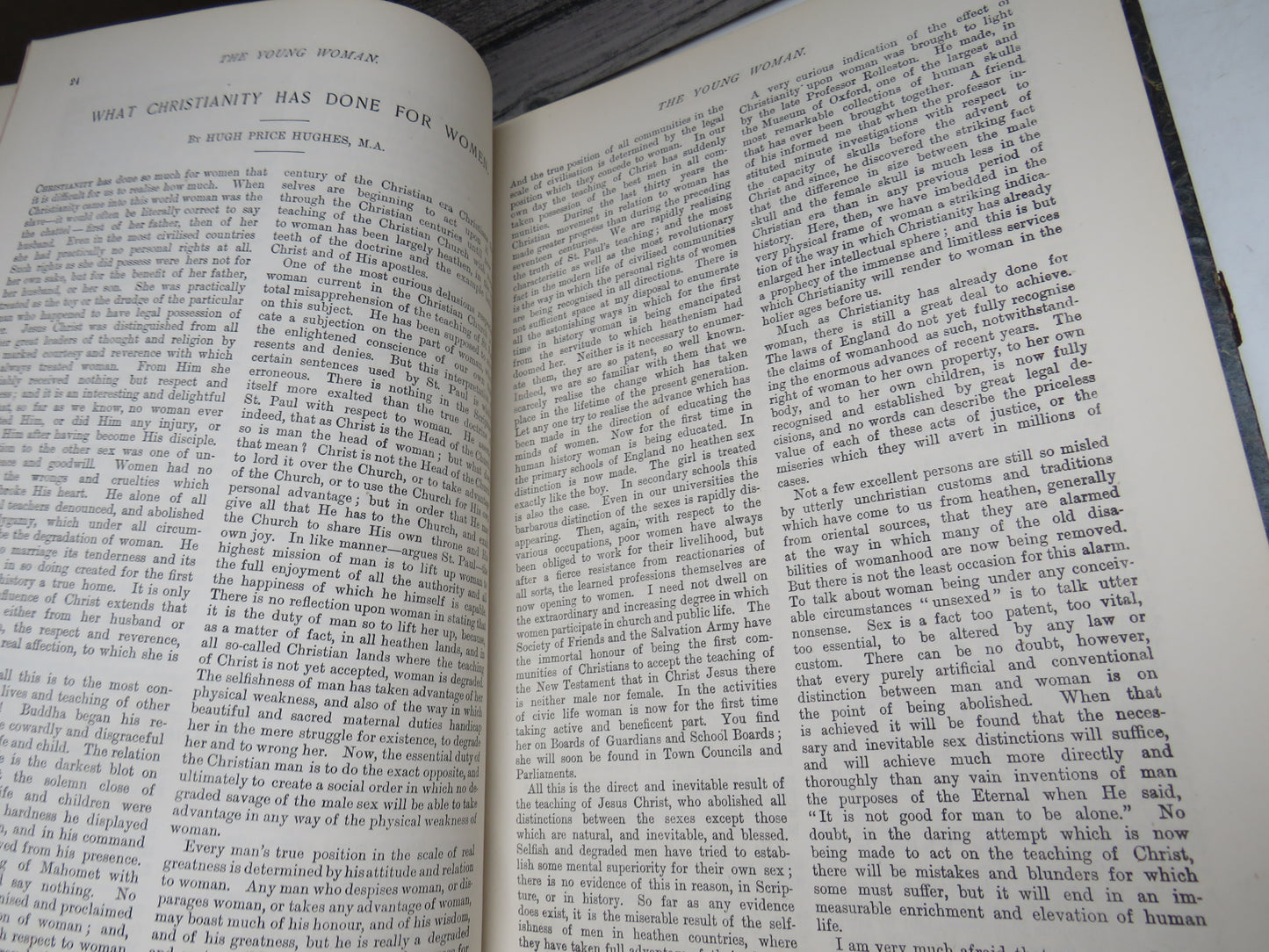 The Younger Woman a Monthly Journal and Review Conducted By Frederick A. Atkins Volume I & II   October 1892-September 1893, October 1893- September 1894