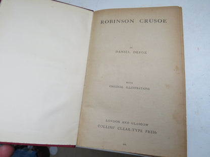 Robinson Crusoe By Daniel Defoe Illustrated By J. Finnemore