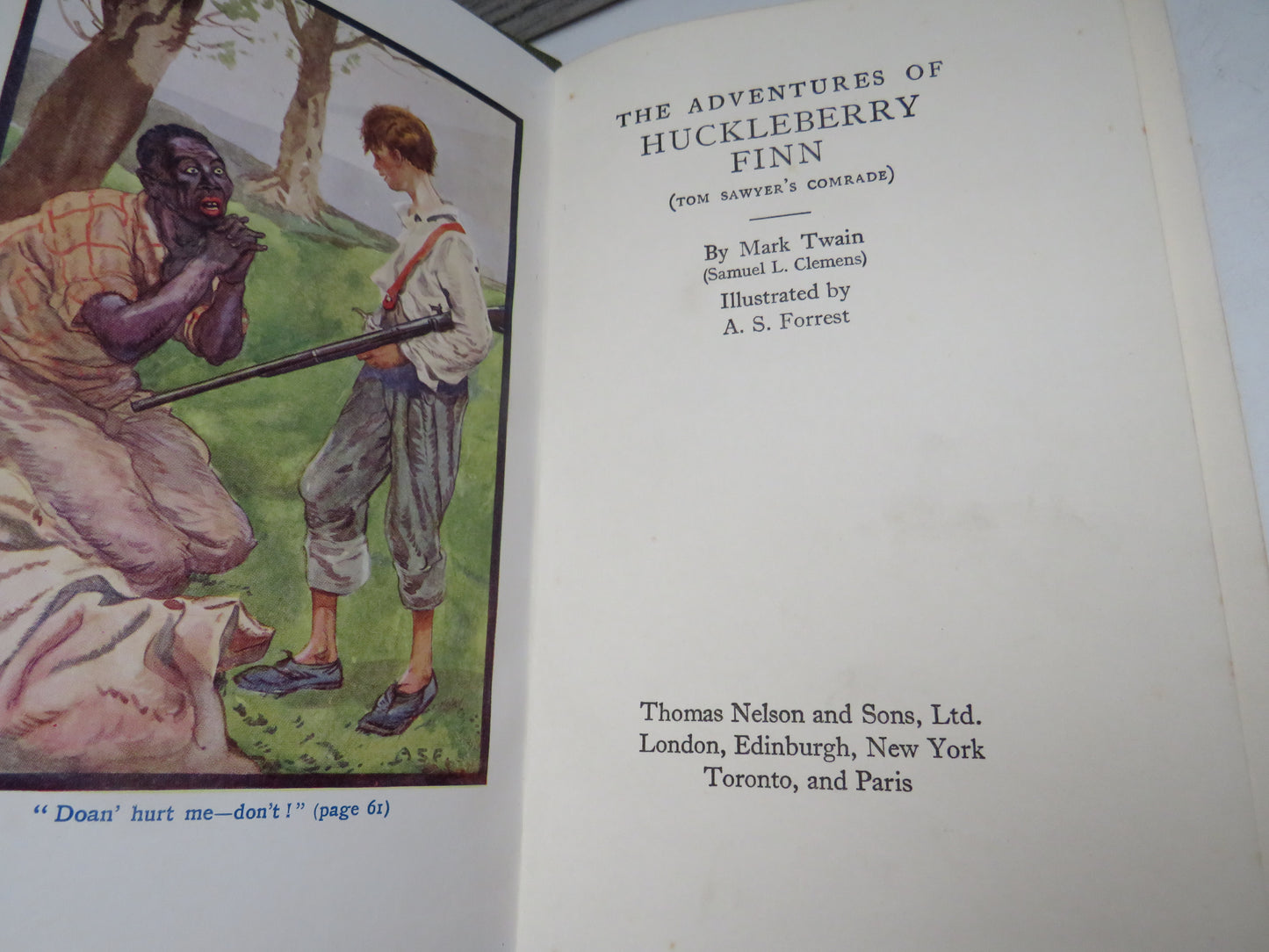 The Adventures of Huckleberry Finn (Tom Sawyer's Comrade) By Mark Twain