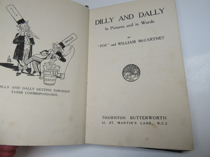 Dilly and Dally In Pictures and in Words By "Poy" and William McCartney 1919 1st Edition book image 4