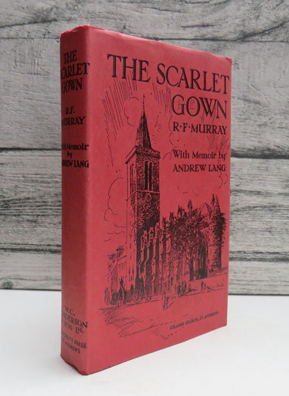 The Scarlet Gown and Other Poems By R.F. Murray 1954 book front cover