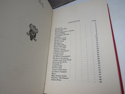 The Scarlet Gown and Other Poems By R.F. Murray 1954 book image 5