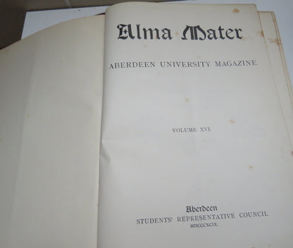 Alma Mater Aberdeen University Magazine Volume 16, 1898 book image 5