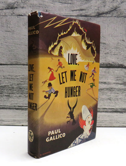 Love, Let Me Not Hunger By Paul Gallico 1964 book front cover