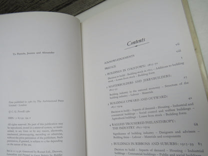 An Economic History of the British Building Industry 1815-1979 By C.G. Powell 1980