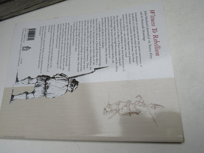 Witness To Rebellion John Maclean's Journal of the 'Forty-Five' and the Penicuik Drawings By Iain Gordon Brown and Hugh Cheape 1996