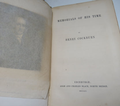 Memorials Of His Time by Henry Cockburn, 1856 book image 6