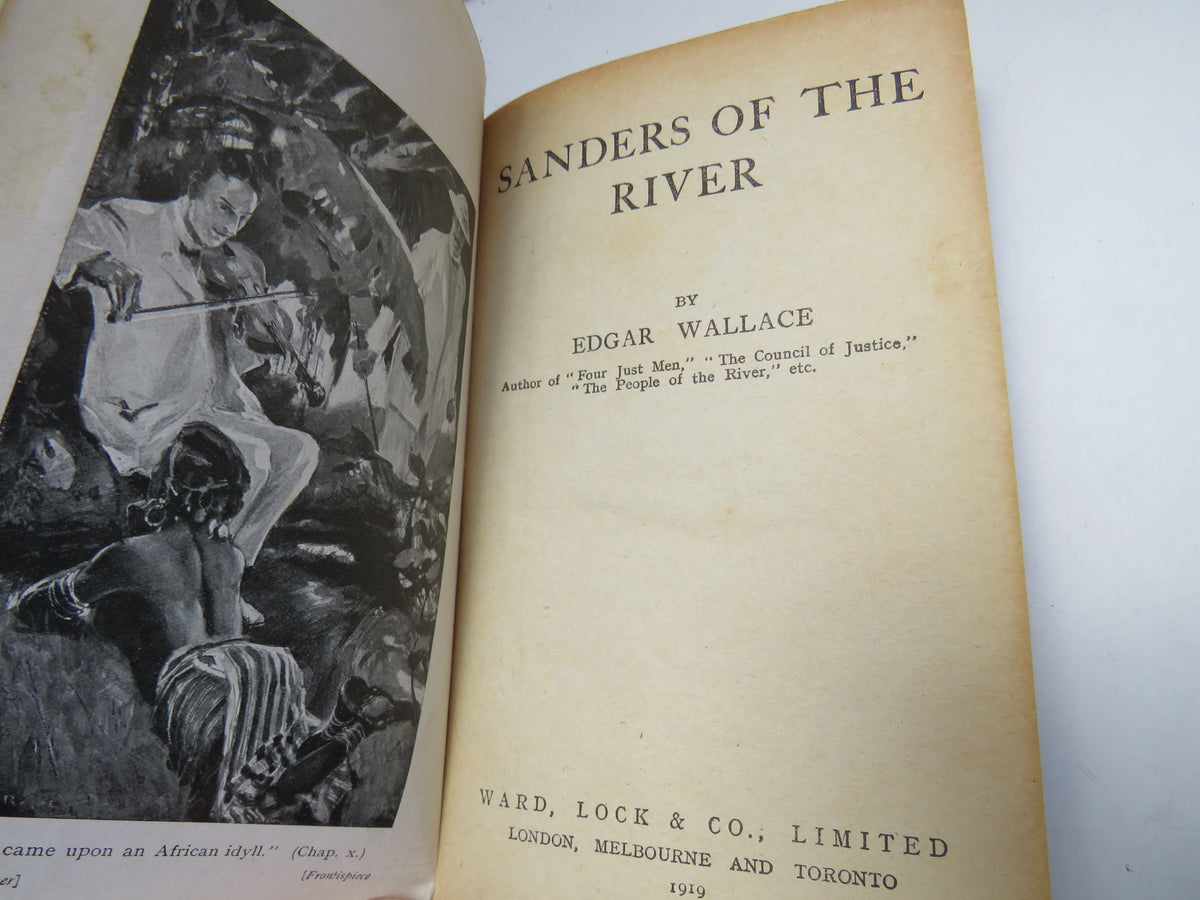 Sanders of the River By Edgar Wallace 1919
