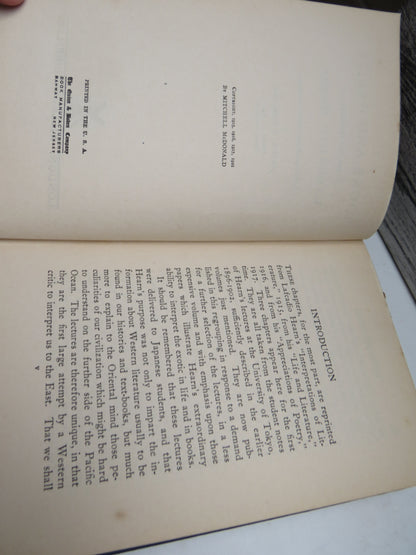 Books and Habits From The Lectures of Lafcadio Hearn By John Erskine 1922 book image 5