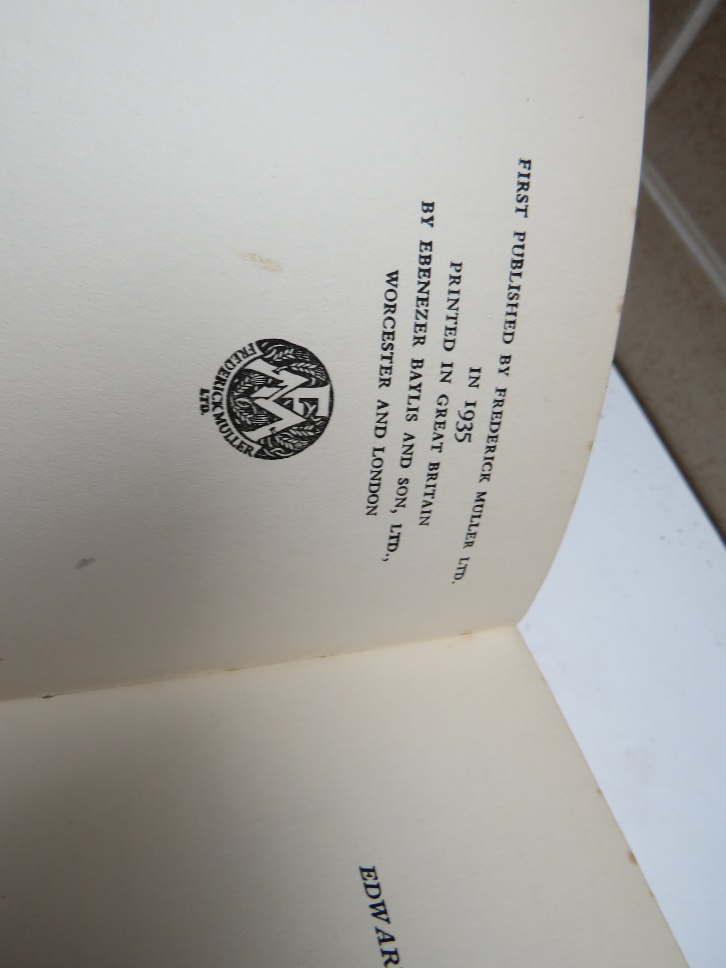 The Fringes of Paradise By Florence Drummond 4 Decorations By Jessie M King 1935