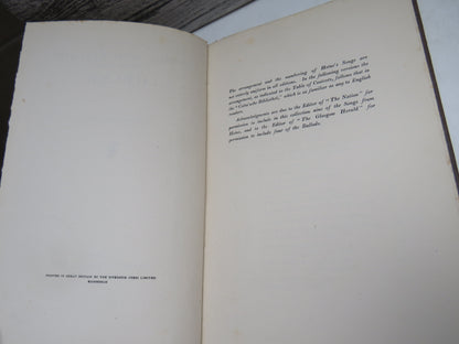 Songs and Ballads Chiefly From Heine By Alexander Gray 1920 book image 4