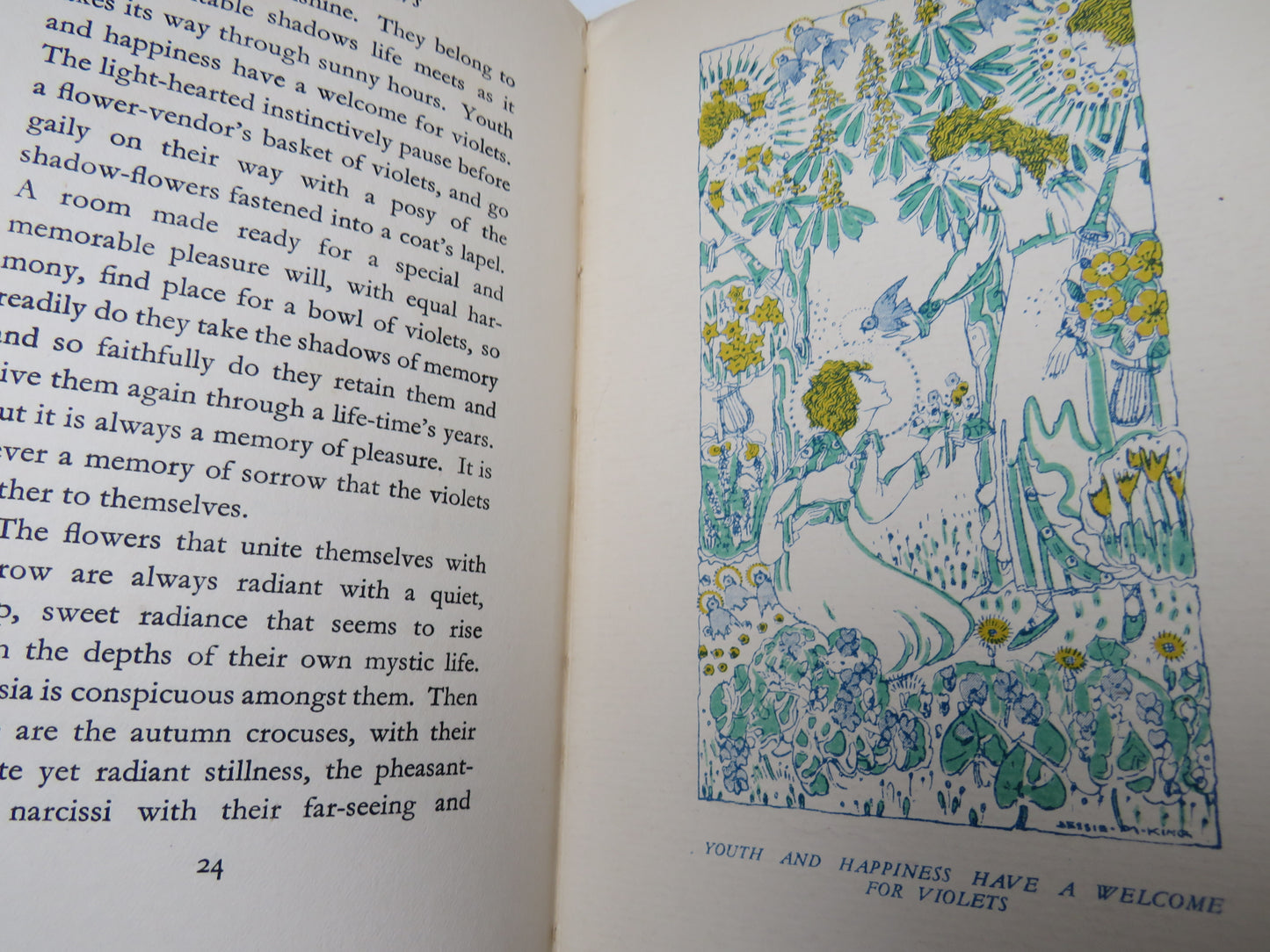 The Fringes of Paradise By Florence Drummond 4 Decorations By Jessie M King 1935