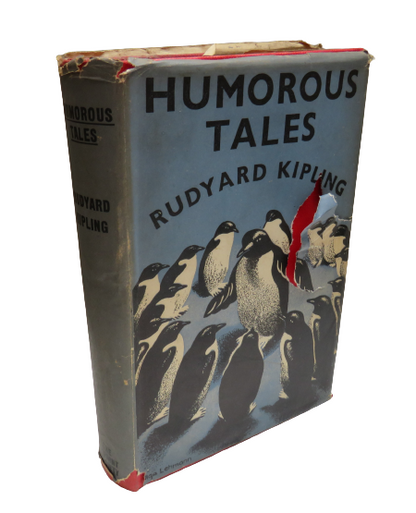 Humorous Tales by Rudyard Kipling 1939 book front cover