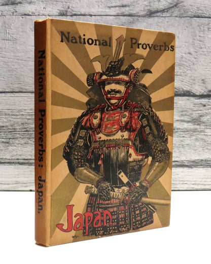 National Proverbs Japan 1913 book front cover