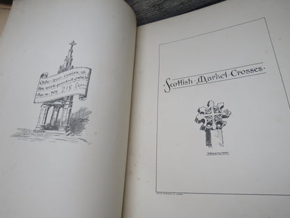 Scottish Market Crosses By John W. Small Architect Stirling 1900 book image 10