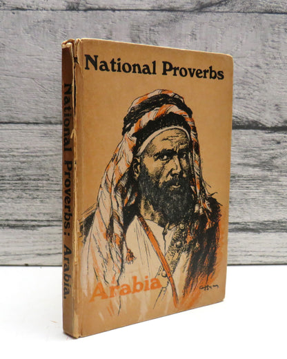 National Proverbs Arabia 1913 book front cover