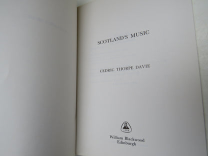 Scotland's Music By Cedric Thorpe Davie 1980 Book book image 2