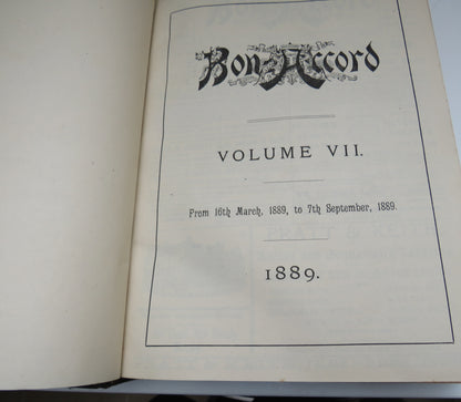 Bon Accord Volume VII From March to September 1889 book image 4
