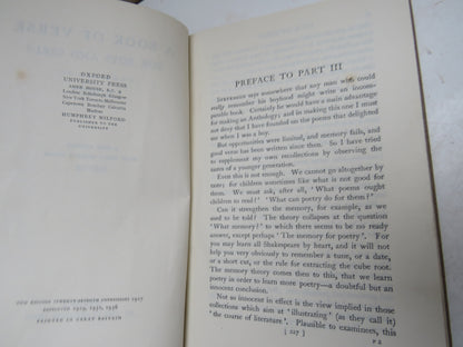 A Book Of Verse For Boys and Girls Compiled By J. C. Smith Part III 1936 Antique Book book image 4