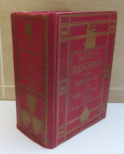 Kelly's Handbook To The Titled, Landed and Official Classes 1948 book image 2
