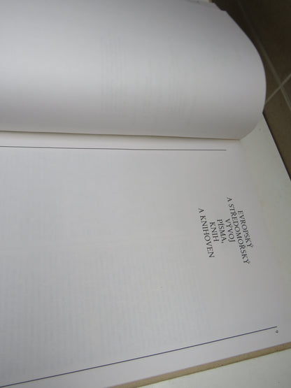 Z Historie Evropske Knihy By Pravoslav Kneidl 1989 Czech Book book image 4