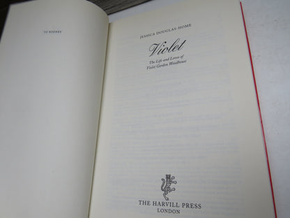 Violet The Life and Loves of Violet Gordon Woodhouse By Jessica Douglas-Home 1996