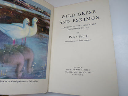 Wild Geese and Eskimos A Journal of the Perry River Expedition of 1949 by Peter Scott 1951 book image 4